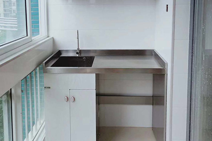 不銹鋼洗衣機(jī)柜定制